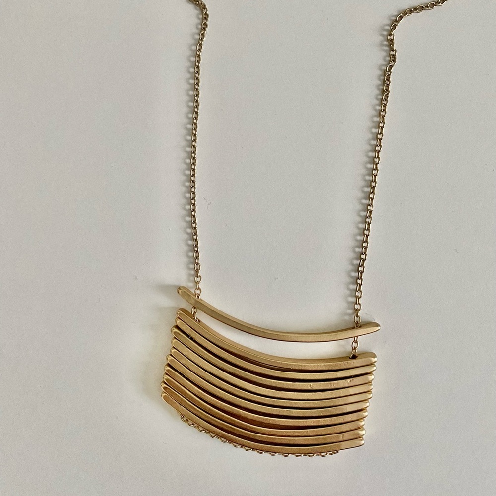 Snake Chain Long Adjustable Necklace Stacked Arrow Pendant Gold